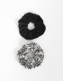 Skunzies Suede Set De Scrunchies - Combinacion Bicolor