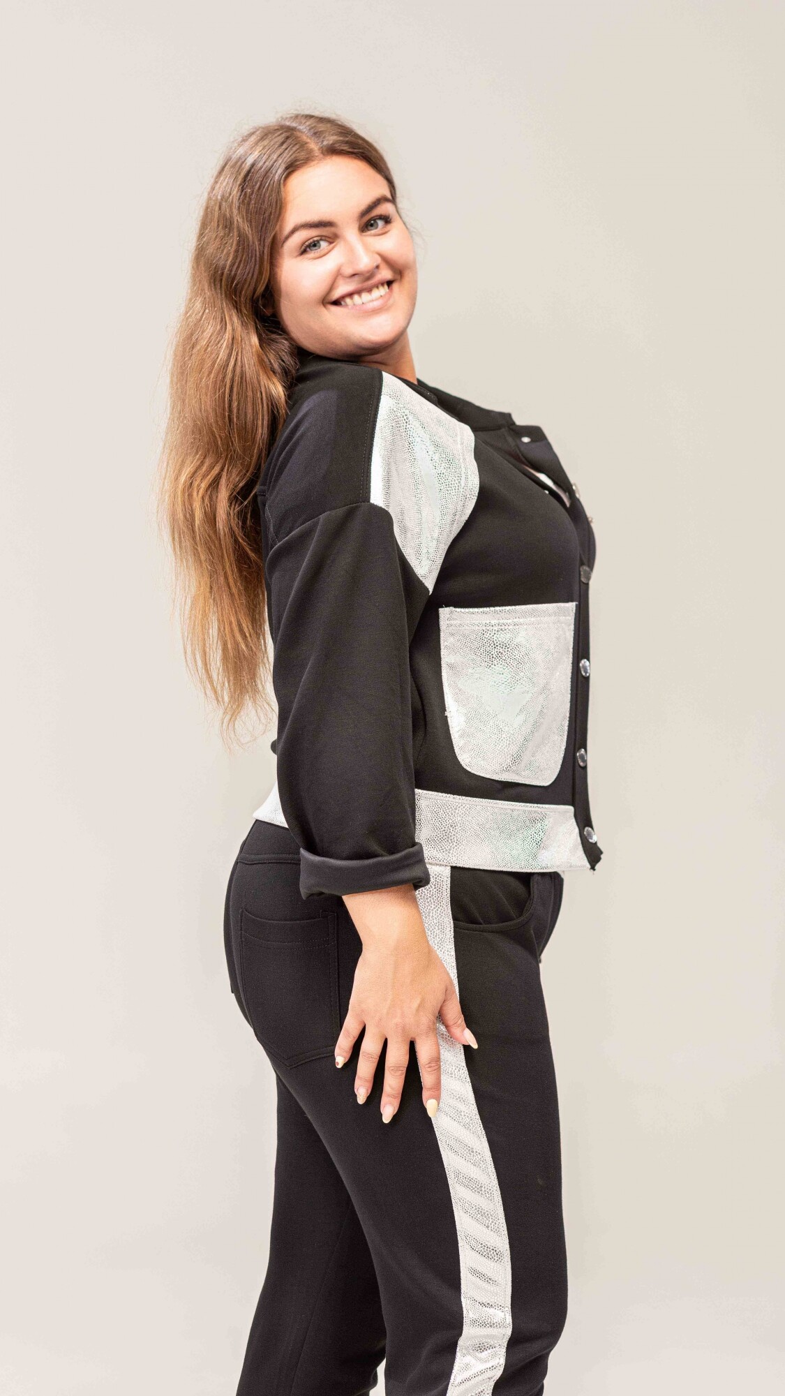 Campera Bruselas negro