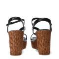 Sandalias de Mujer Bottero Plataforma Negro