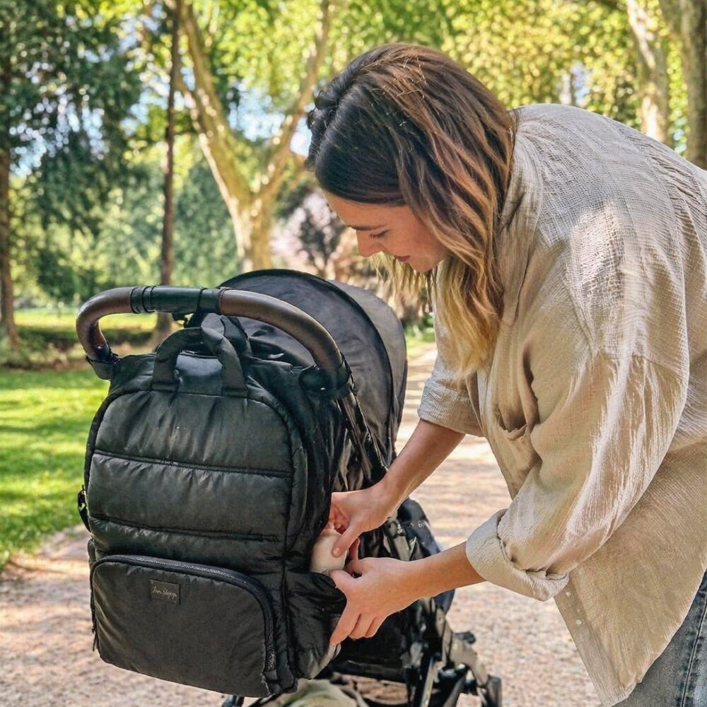 Mochila maternal 7AM BLACK