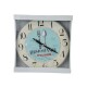 Reloj de pared mdf D28,8x3,5 cm RISTORANTE