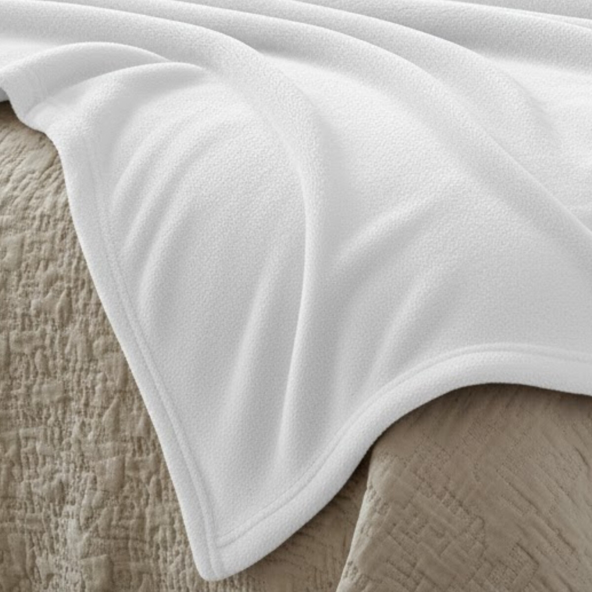 Manta polar 150 x 240cm - BLANCO 