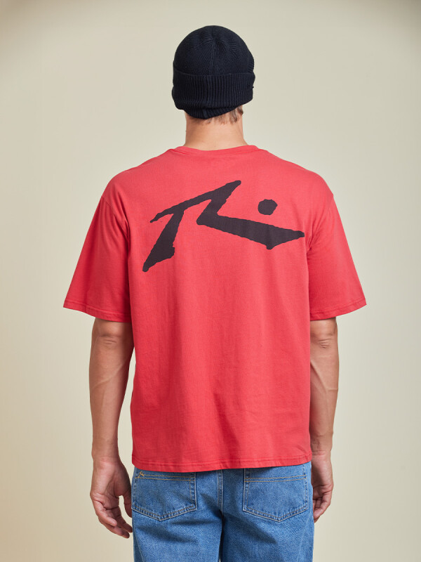 T-SHIRT GALIS RUSTY Rojo