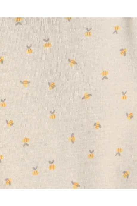 Pack cuatro bodies de algodón, manga larga, diseño abejas y lunares Pack cuatro bodies de algodón, manga larga, diseño abejas y lunares