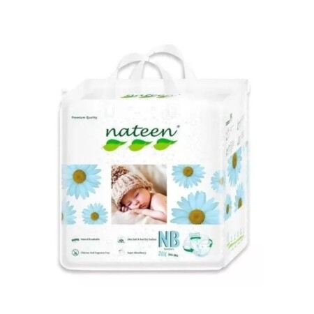 Pañales Premium Recién Nacido Nateen 20 Unidades Pañales Premium Recién Nacido Nateen 20 Unidades