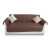 Cubre Sofá Sillón Protector Reversible 3 Cuerpos Cobertor Variante Color Marrón