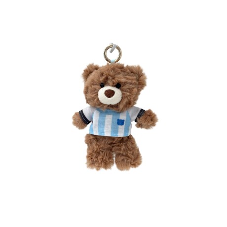 Llavero osito FIFA26 celeste