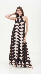 ENTERITO NINA ESTAMPADO NEGRO- BLANCO