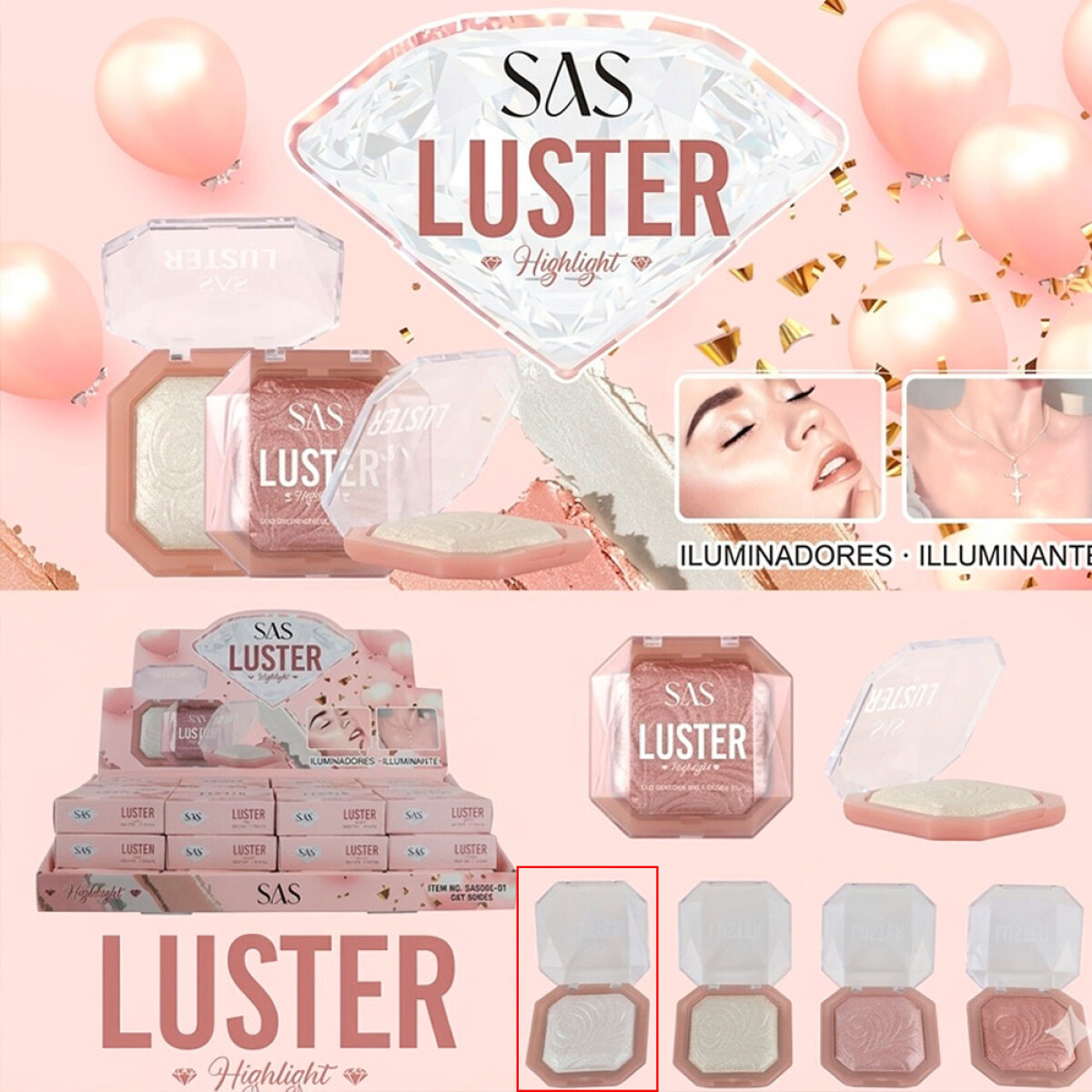 SAS Iluminador - Plata 