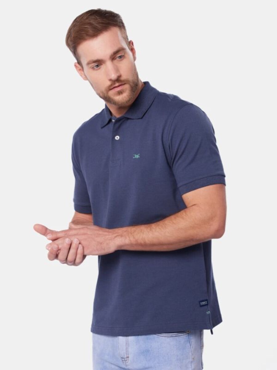 Remera Hombre Polo Legacy - Denim 