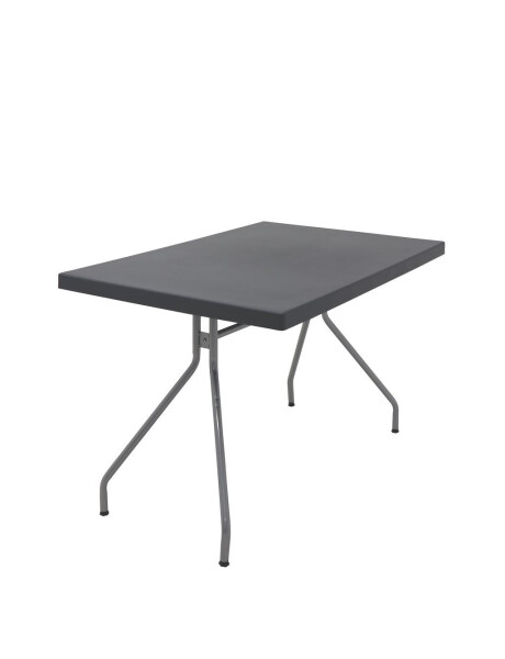 MESA KAPA 119X79X77CM PP GRAFITO BASE ACERO MESA KAPA 119X79X77CM PP GRAFITO BASE ACERO