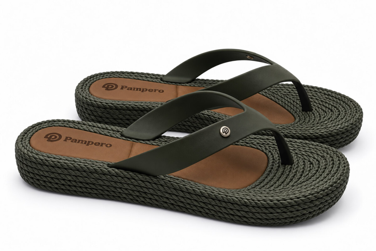 CHANCLETA VICTORIA 210012 Verde/beige