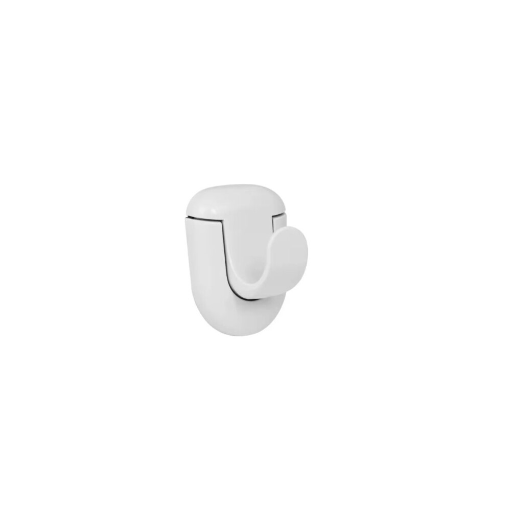 Percha simple ABS blanca Atlantis Percha Simple Abs Blanca Atlantis