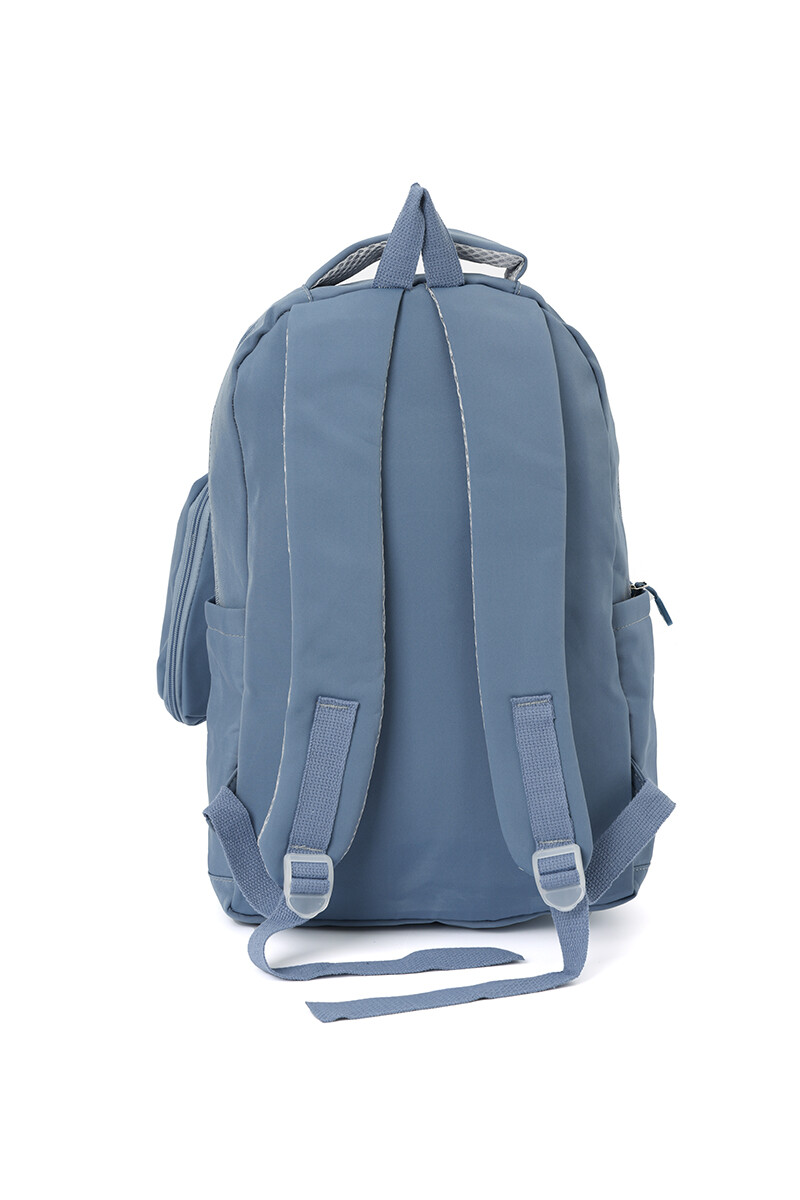 Mochila escolar Azul