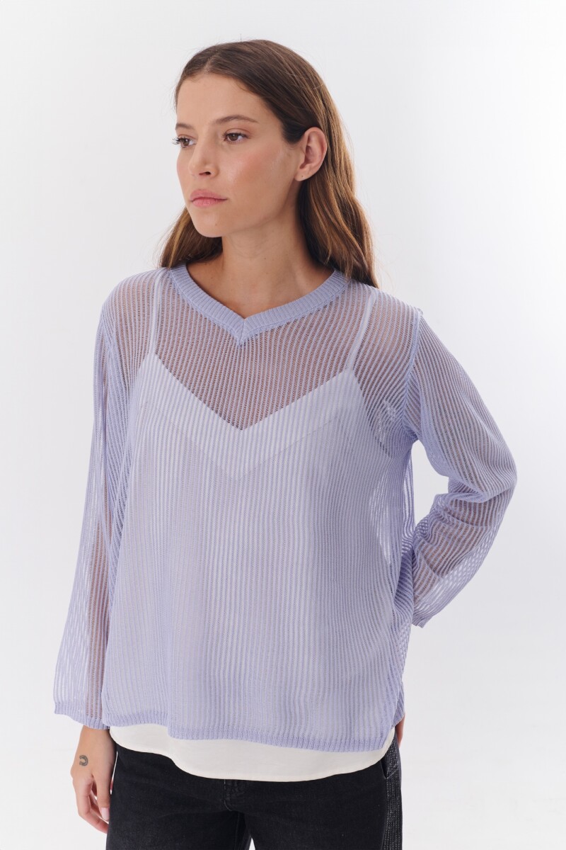 SWEATER JAZZ CELESTE