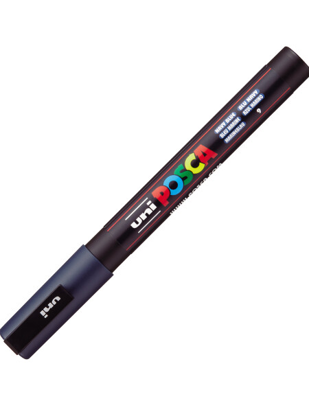 MARCADOR UNI POSCA 1.3 MM AZUL MARINO N/A