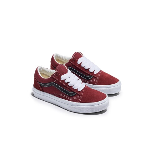 Championes Vans Old Skool de niño Wine & Black