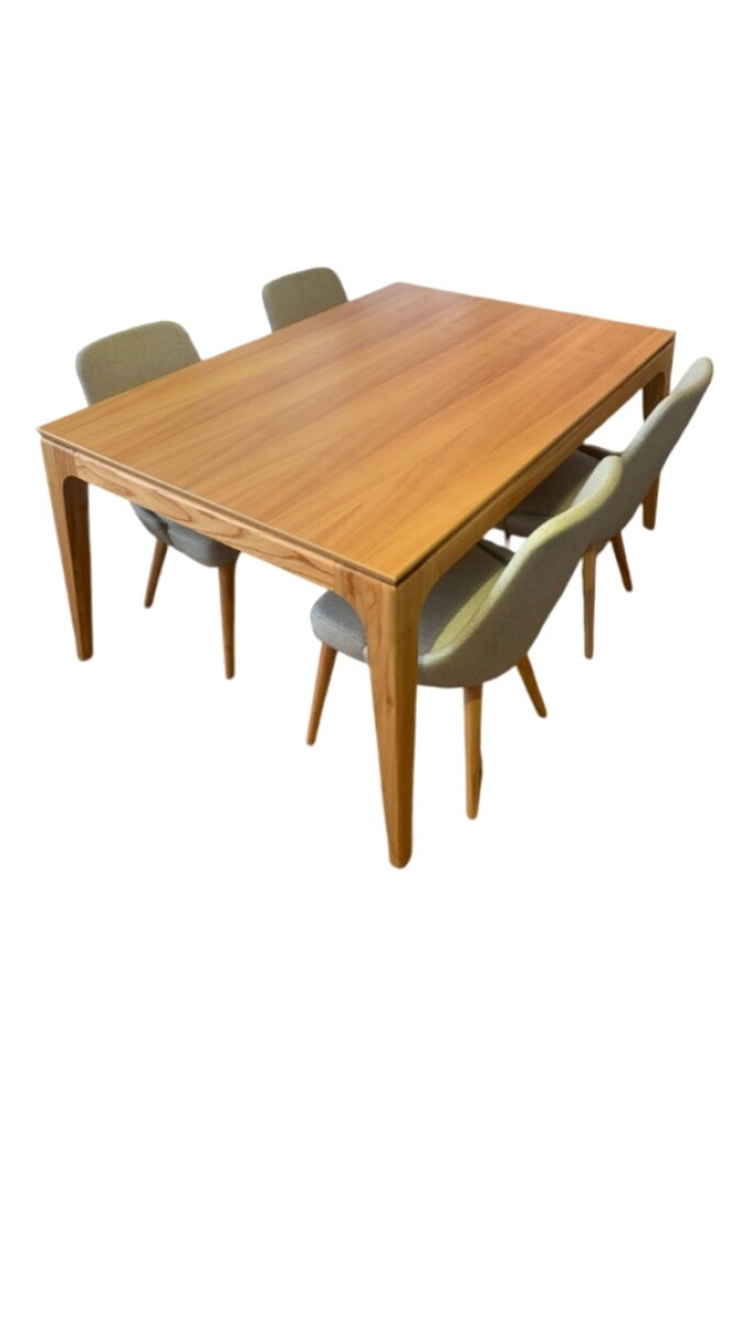 MESA COMEDOR - MADERA CINAMOMO 