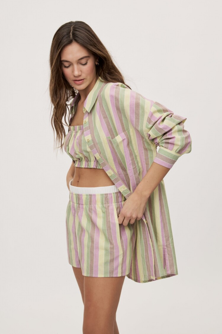 SHORT MAXIME AMARILLO PASTEL