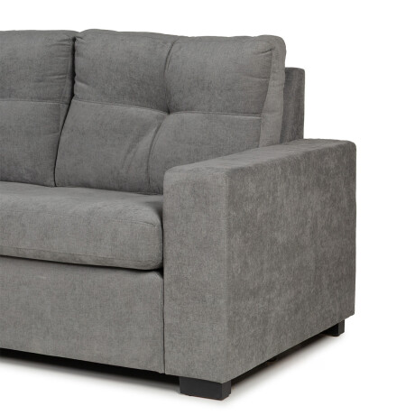 Rinconera Sensa - Tela Microfibra - Chaise izquierdo TC1011 (Grafito)