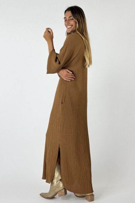 VESTIDO GIOVINA Camel