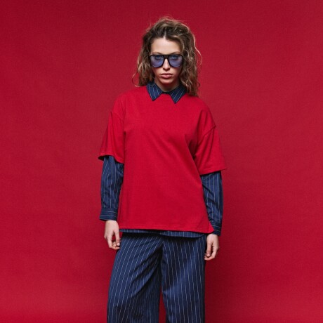 REMERA NARA Rojo