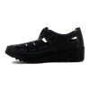 Wonder Guillermina Casual C/velcro S/ Corrida Alta Negro