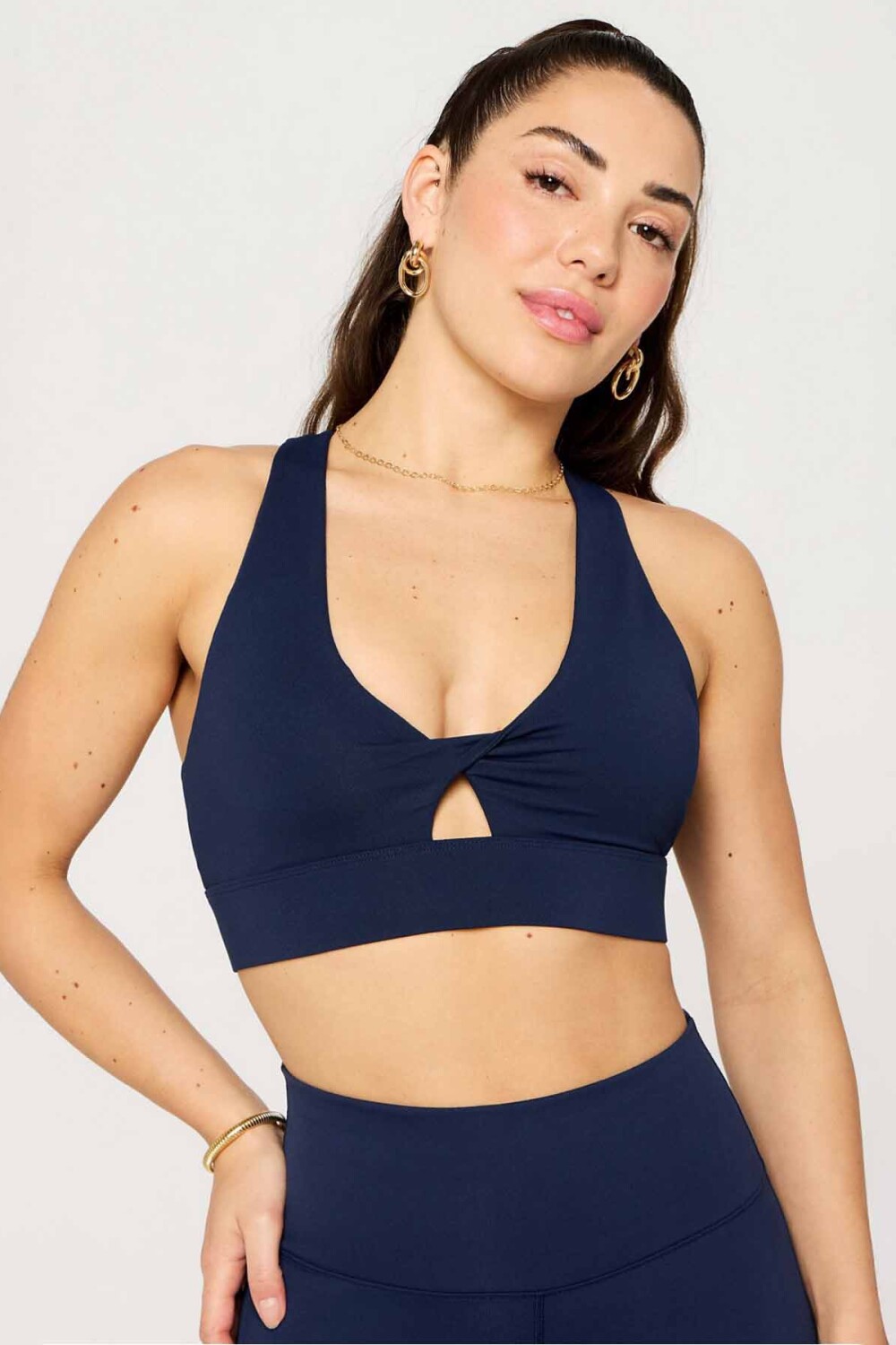 Bra Deportivo Oasis Twist Medium Impact Mujer Deep Navy