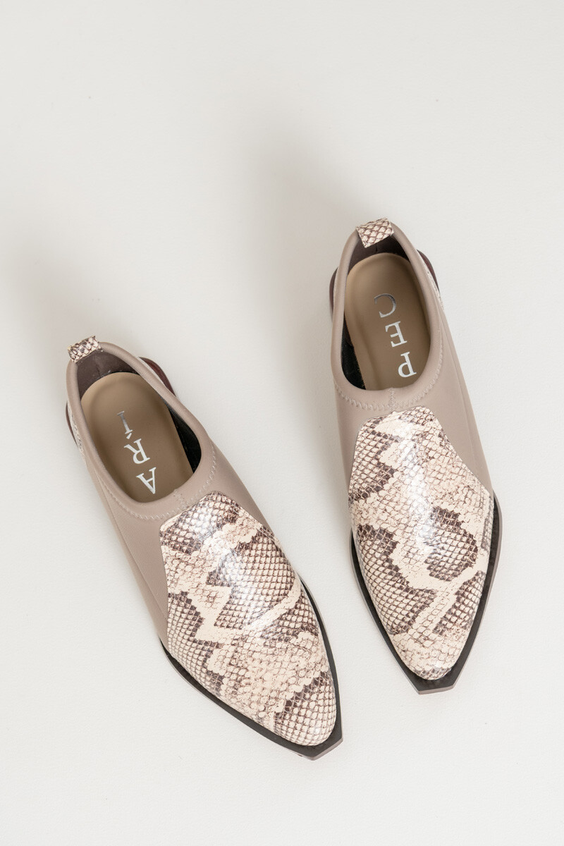 Botin twist Vison reptil