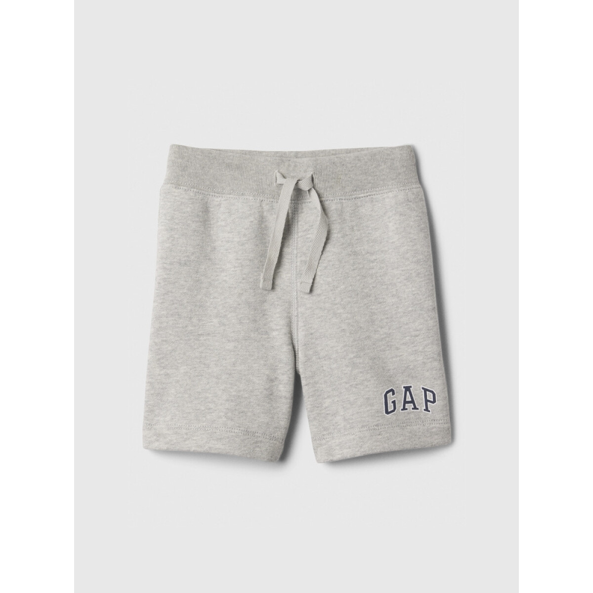 V-SOLID LOGO SHORT - LIGHT HEATHER GREY B08 