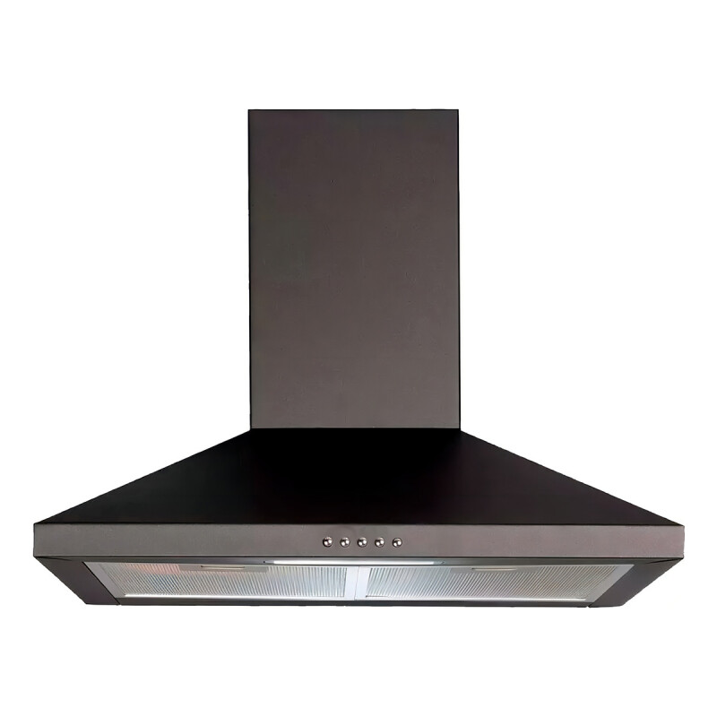 Combo Cocina Negra 4h A Gas + Campana Extractora Negra 60cm Color Negro Combo Cocina Negra 4h A Gas + Campana Extractora Negra 60cm Color Negro