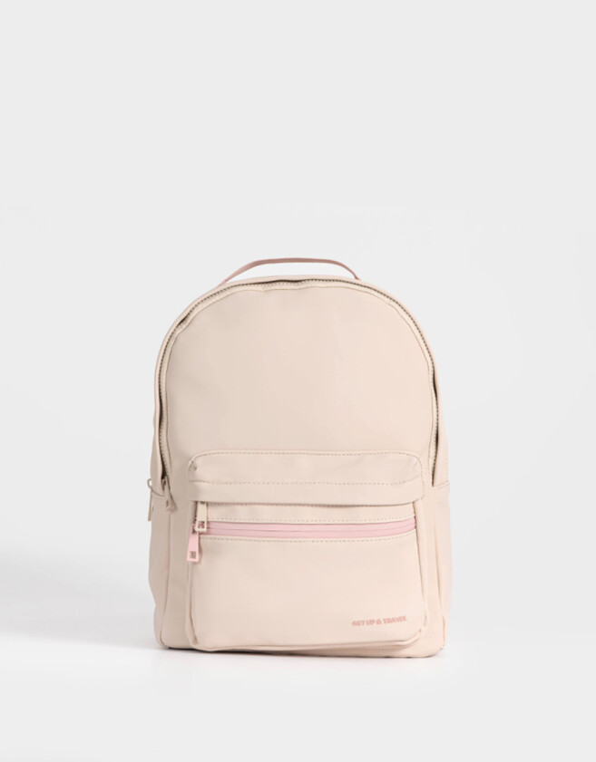 Mochilas Urbanas Deportivo Mochila Sport "get Up & Travel" - Marron Beige