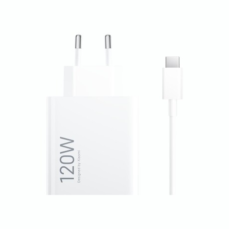 Combo De Carga XIAOMI 120W Conector Tipo A Con Cable USB-C Combo De Carga XIAOMI 120W Conector Tipo A Con Cable USB-C