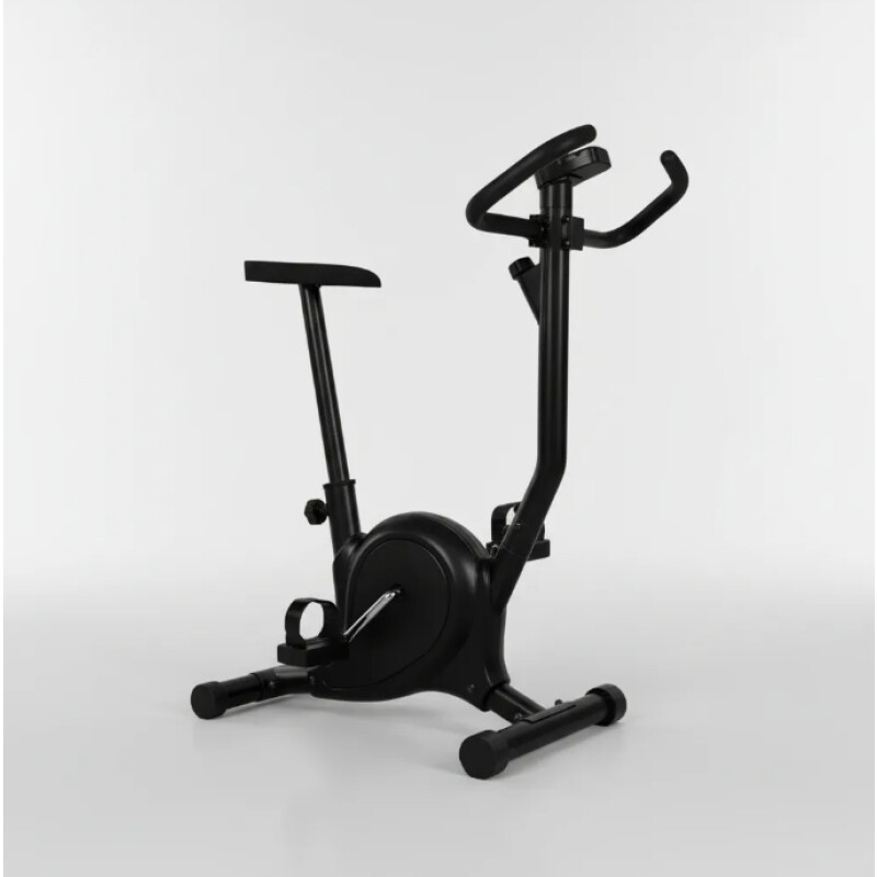 Bicicleta Spinning Fija Estática Fitness 8 Niveles Negro