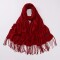 Chalina De Color Liso Bordo