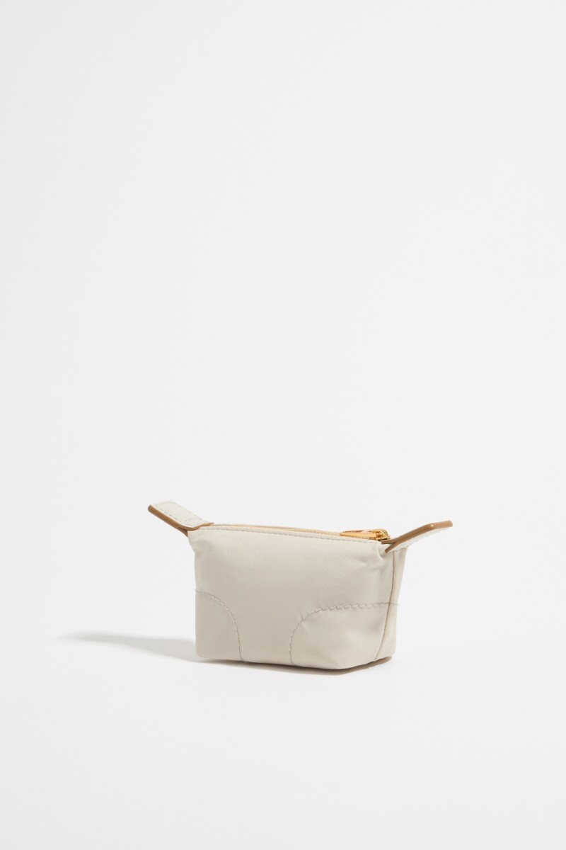 MONEDERO TRAPECIO MINI NYLON Piedra