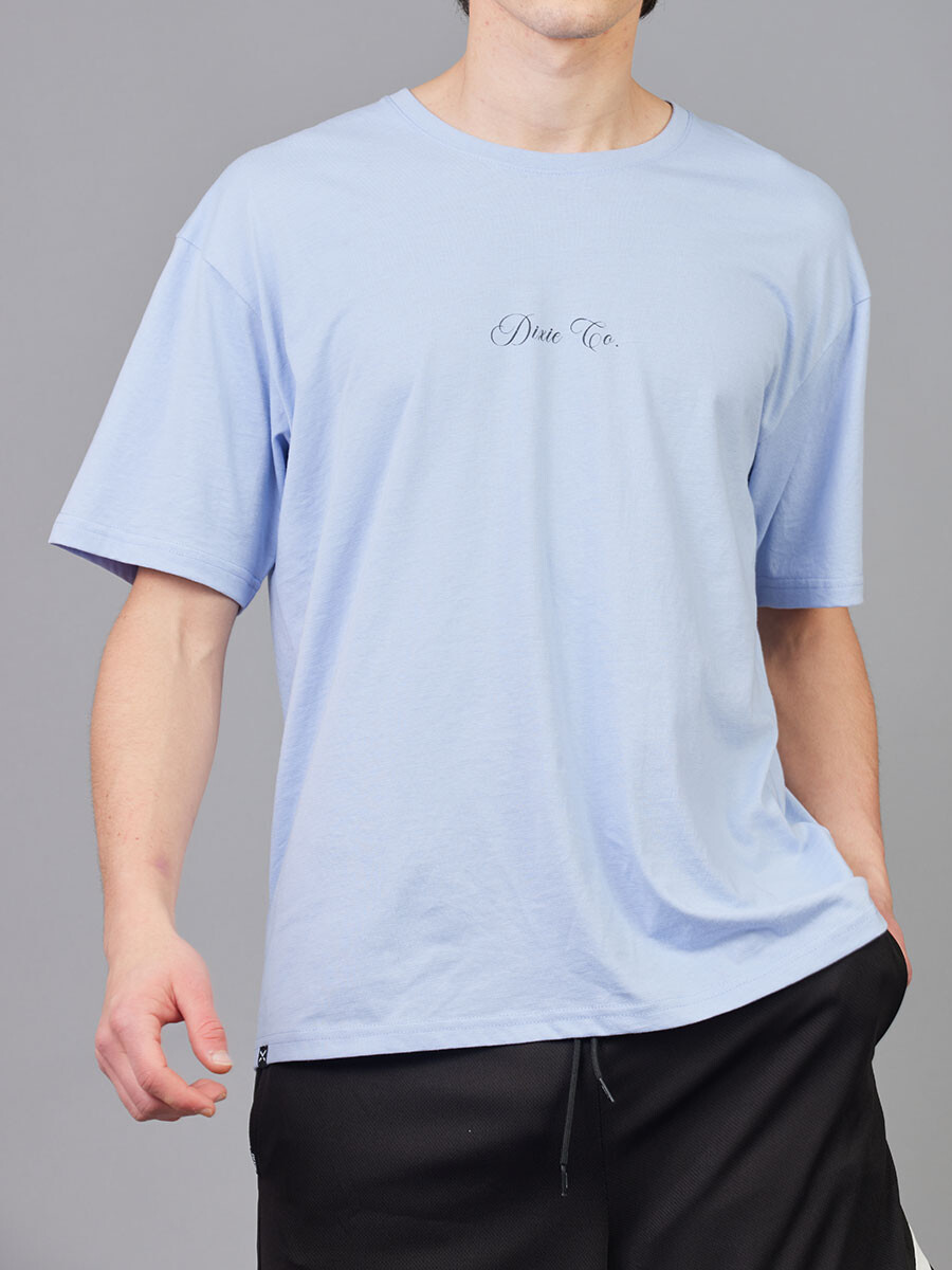 T-SHIRT LARKE DIXIE - Celeste 