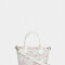 City Cartera Mini City Con Charm - Estampado Flores