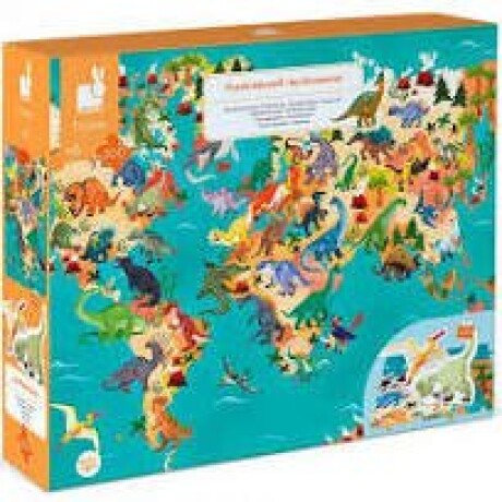 PUZZLE EDUCATIVO DINOSAURIO JANOD 200P PUZZLE EDUCATIVO DINOSAURIO JANOD 200P