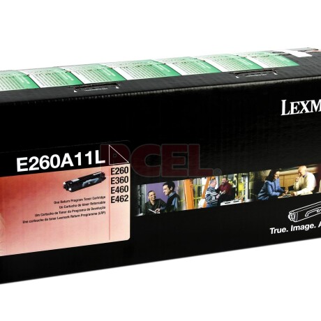 LEXMARK TONER E260A11L E260/E360/E460 3500 COPIAS 2407