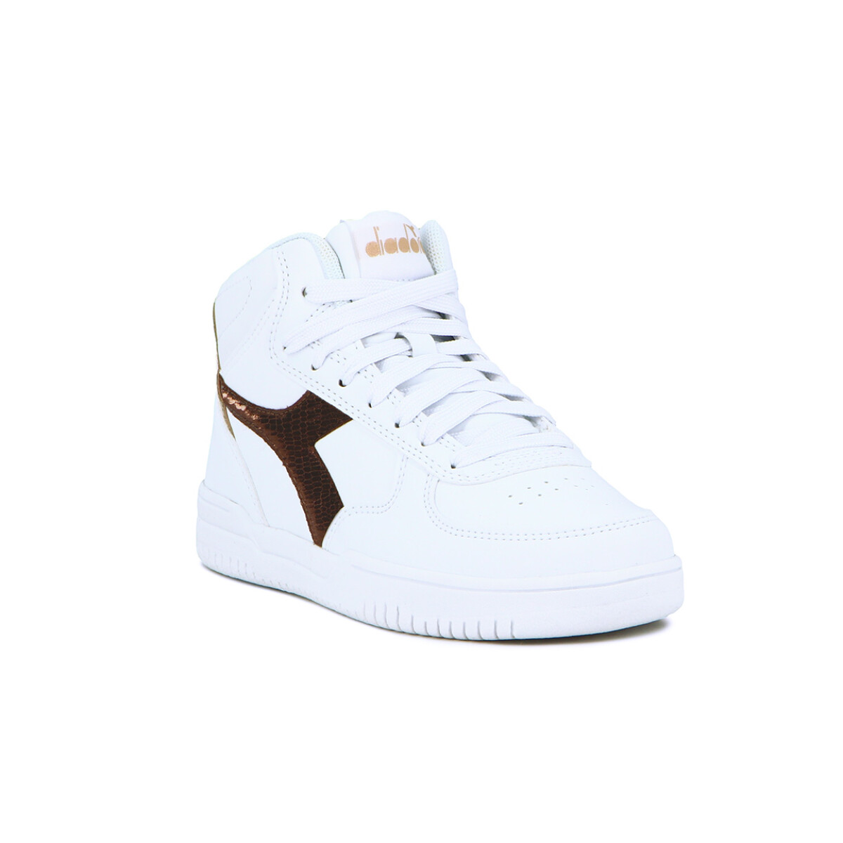 Bota Diadora Raptor - Blanco-Castaño 