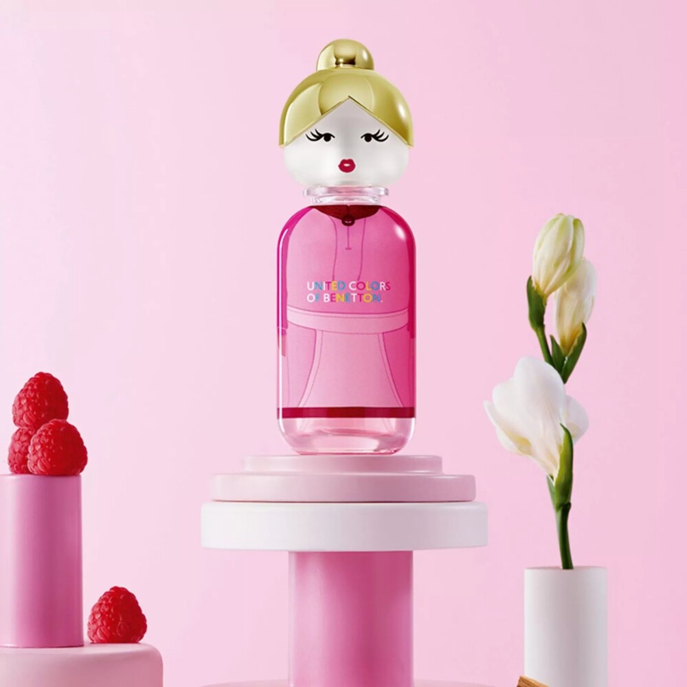Benetton Estuche de Regalo Sisterland Pink Raspberry Eau de Toilette 80ml + Body Lotion 75ml - Femenino