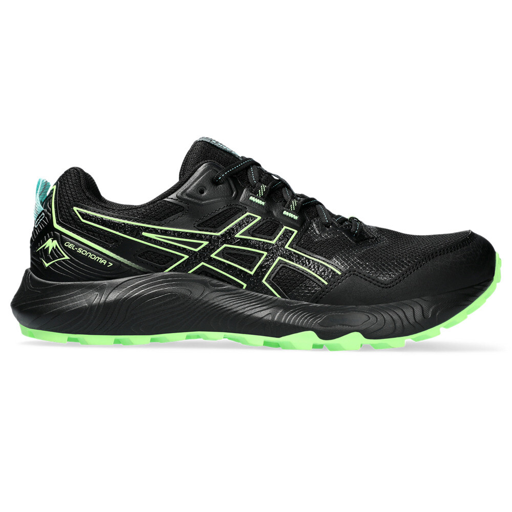 GEL Sonoma 7 - Hombre Black/illuminate Green