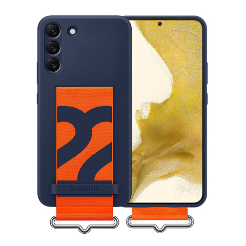 Estuche Protector Samsung S22 Plus Cover Strap SAMSUNG S22 PLUS COVER STRAP AZUL DF
