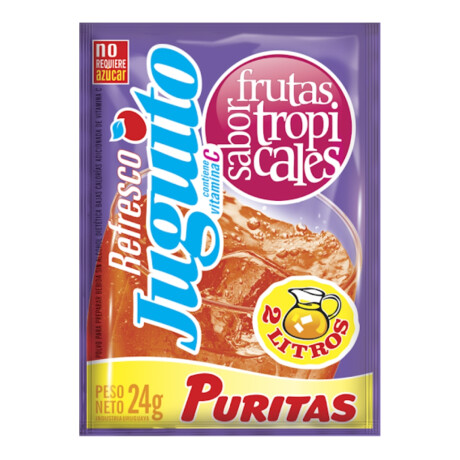 Refresco en polvo Juguito 2L Frutas Tropicales Refresco en polvo Juguito 2L Frutas Tropicales