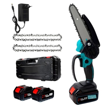 Motosierra Inalámbrica Lumax 2 Cadenas De 6'' + 2 Baterías Motosierra Inalámbrica Lumax 2 Cadenas De 6'' + 2 Baterías