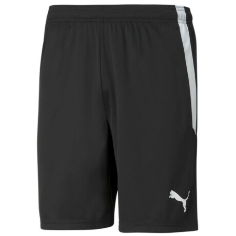 Short de Hombre Puma Liga Negro - Blanco