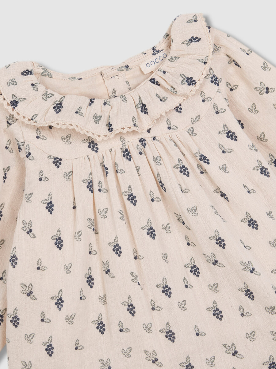 Conjunto Vestido Con Capota Y Falda De Gasa Piedra