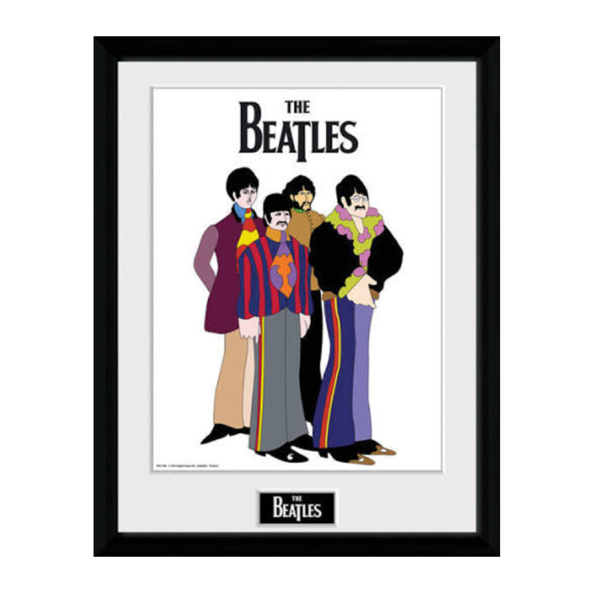 The Beatles - Cuadro "Yellow Submarine" 
