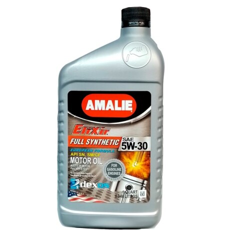 LUBRICANTE ACEITES - 5W30 SINTETICO EURO ELIXIR FULL SYNTHETIC DEXOS2 AMALIE MOTOR OIL LUBRICANTE ACEITES - 5W30 SINTETICO EURO ELIXIR FULL SYNTHETIC DEXOS2 AMALIE MOTOR OIL